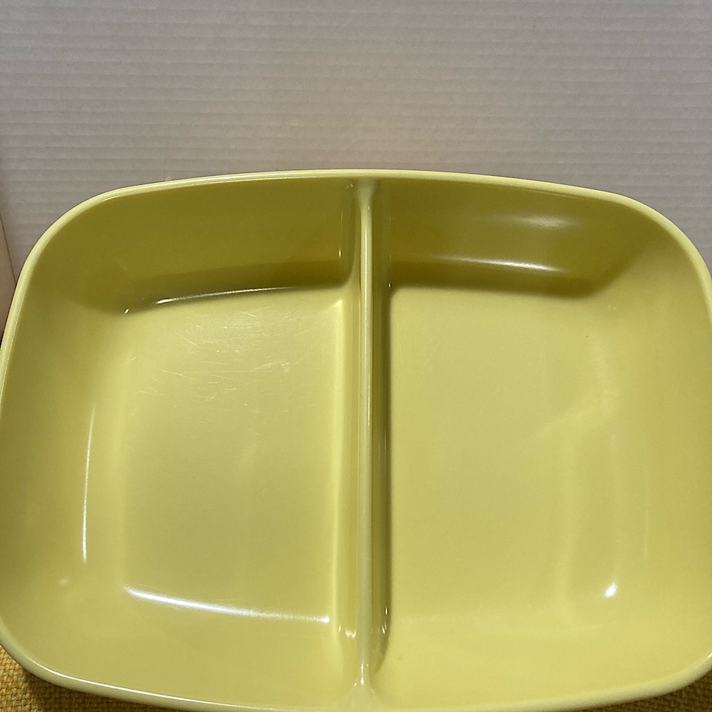 Divided Brook Park Melamine Dish
